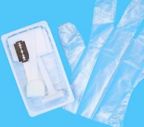 一次性使用备皮包中健