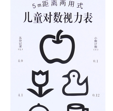 SLK-6 兴达儿童图形视力卡